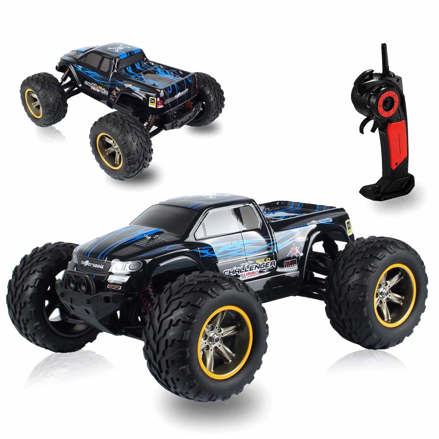 AMOSTING S911 33MPH 2 4GHz 2WD Off Road Waterproof Monster RC Truck 1 12 Scale Review