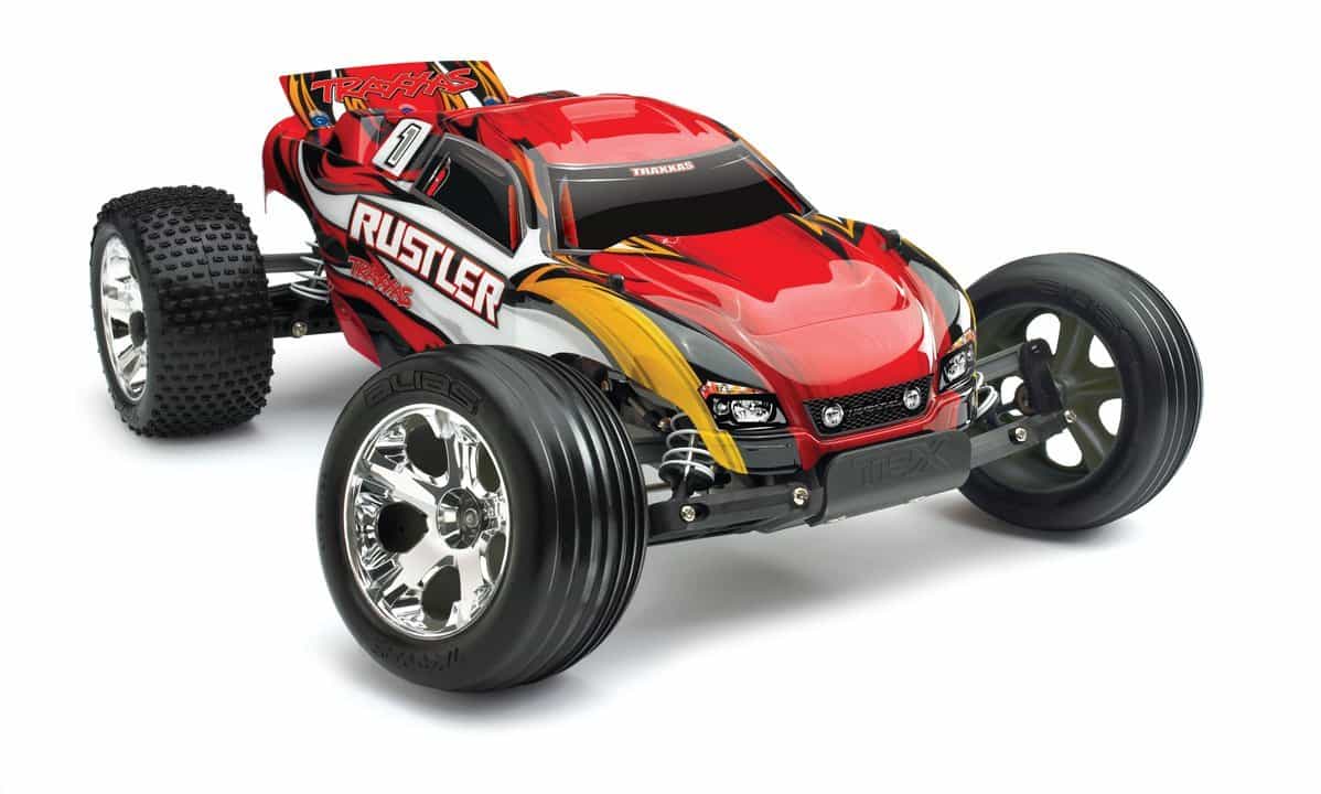 Traxxas RTR 1-10 Rustler Red Rc Car Toys Review