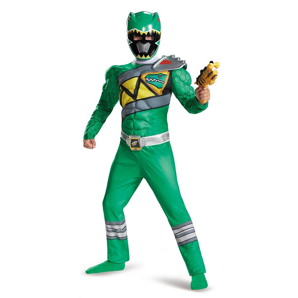 Green Ranger Dino Charge Classic Muscle Costume