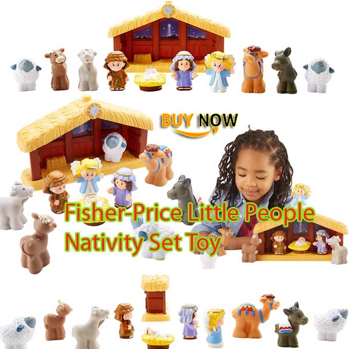 Fisher-Price Little People Nativity Set Toy Review