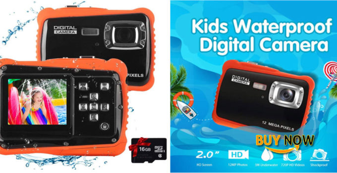 Get The Best Kids Waterproof Camera Digital Camera for 4-10 Years Old Children