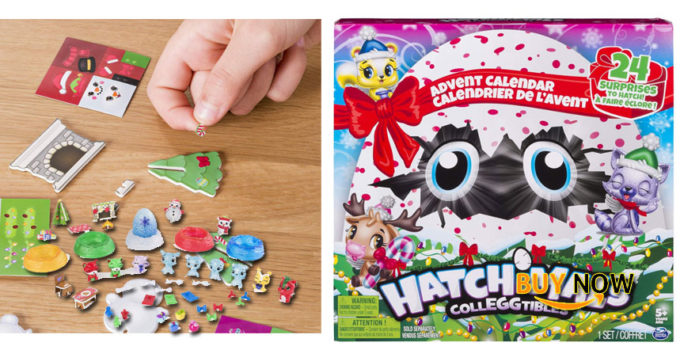 Hatchimals Colleggtibles - Advent Calendar with Exclusive Characters & Paper Craft Accessories