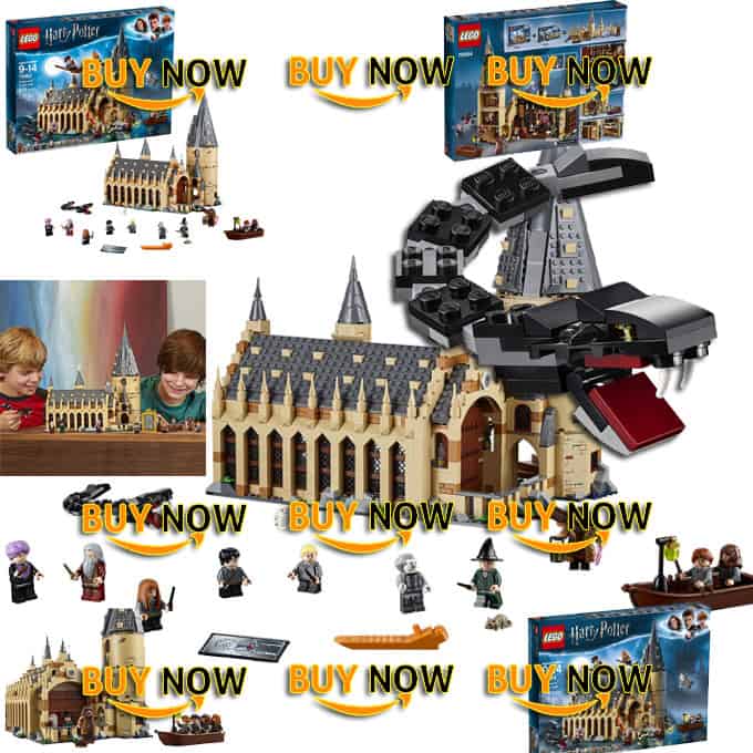 Harry Potter Lego 75954 Hogwarts Great Hall Building Kit Review