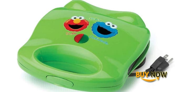Cute Cooking Tools for Kids: Elmo & Cookie Monster Electric Sandwich Maker