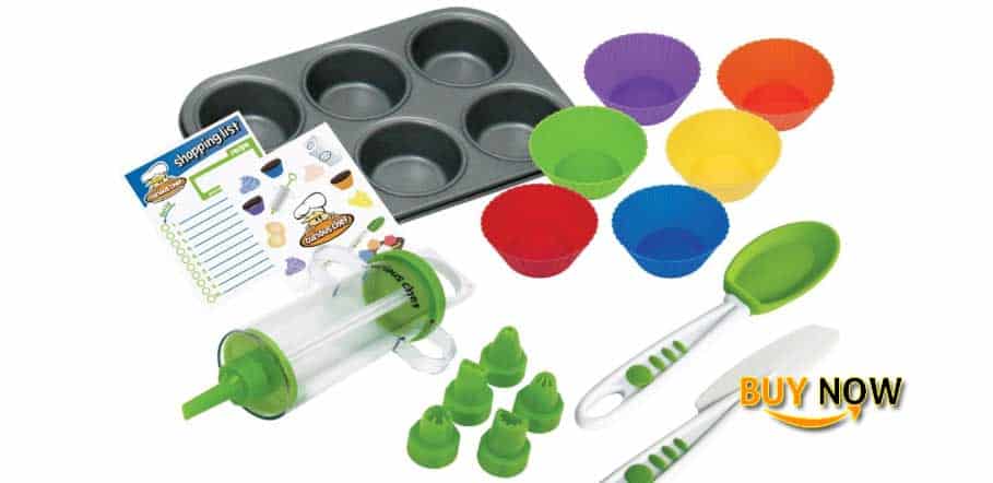 Best Curious Chef TCC50165 16-Piece Cupcake and Decorating Kit
