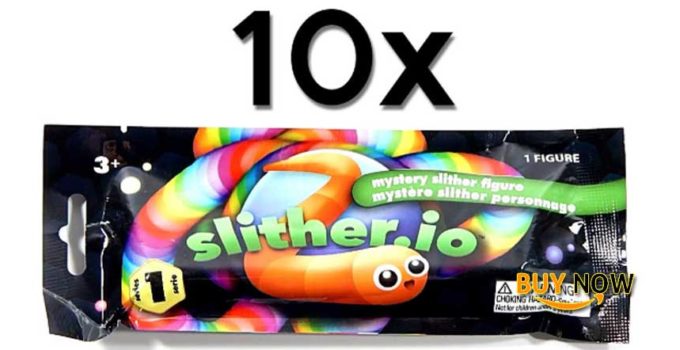 Slither.io Hunt For The Secret Slither Mystery Figure Toy Review
