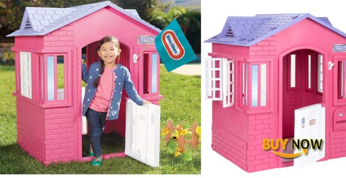 Buy Little Tikes Princess Cape Cottage Playhouse: Best Colored in Pink