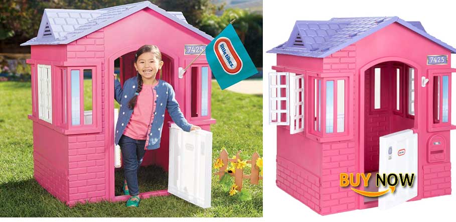 Buy Little Tikes Princess Cape Cottage Playhouse: Best Colored in Pink