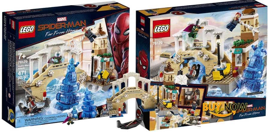LEGO Marvel Spider-Man Far From Home Hydro-Man Attack 76129 2019