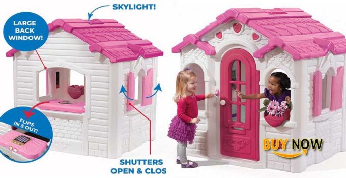 Step2 Sweetheart Playhouse, Pink and White