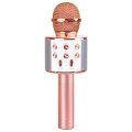 Microphone Gift Age 5-12 Girls Kids, Wireless Karaoke Microphone Toy for 6-11 Year Old Girl Children Singing Microphone Machine Gifts for 6-11 Year Old Girl Teens Birthday Gift for Girl Rose Gold MIC