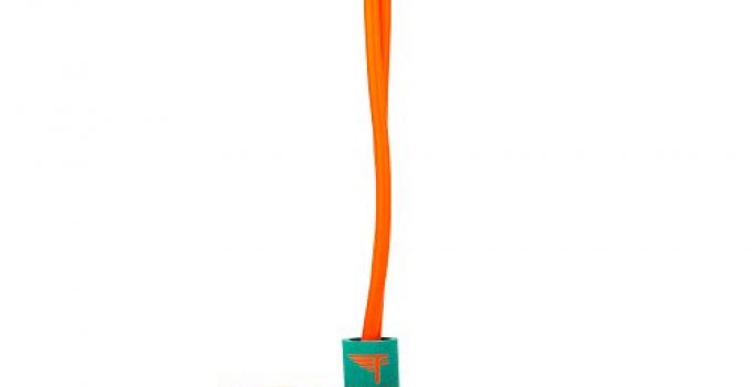 Flybar My First Foam Pogo Jumper for Kids Fun and Safe Pogo Stick for Toddlers, Durable Foam and Bungee Jumper for Ages 3 and up, Supports up to 250lbs (Orange)