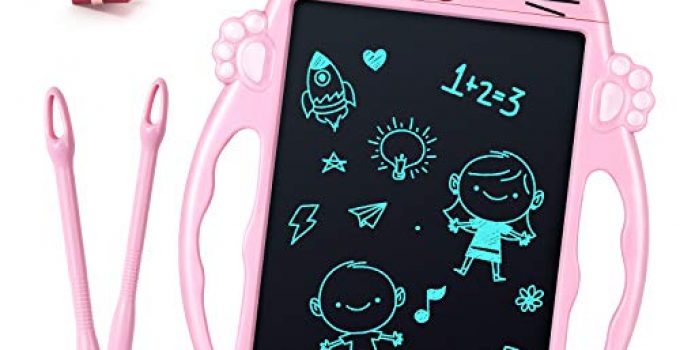 LCD Writing Tablet, Toys for 2 3 4 5 6 Years Old Girls Boys, LCD Drawing Tablet for Kids, Digital Doodle Board for Little Girls Toddlers, Toys Gifts for Girls Boys Christmas Stocking Stuffers for Kids