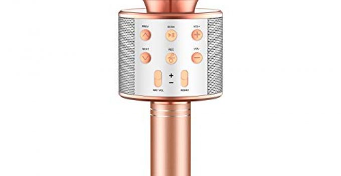 LET'S GO! Gifts for 4-12 Year Old Girls Boys Kids, Microphone for Kids Wireless Portable Karaoke Machine Fun Toy for Kids Age 5-16 Cool Toy Birthday Gifts for 3-14 Year Old Girls Boys