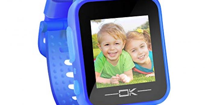 Pussan Kids Smart Watch for Boys Kids Toddler Watch Toys for 3-10 Year Old Boys Kids Smartwatch Multi-Function Game Watch with Camera USB Charging Christmas Birthday Gifts for Kids Children Dark Blue