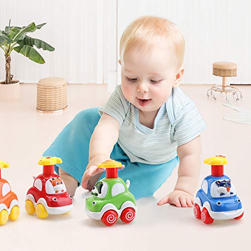 Baby Toy Cars for 1 Year Old Toddler Birthday Gift Toys Cartoon Wind up ...