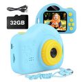 AIMASON Kids Camera, Digital Video Camera for Kids with 32GB SD Card Children Camera Birthday/Christmas/New Year Gifts Toy for 3 4 5 6 7 8 9 10 Year Old