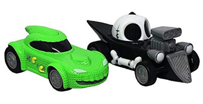 Tim Burton The Nightmare Before Christmas Jack Skellington and Oogie Boogie Man Pull Back Friction Cars