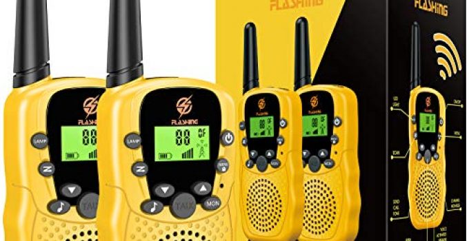 Toys for 3-6 Year Old Boys Girls, dmazing Two Way Radio for Kids Long Range Halloween Christmas Birthday Gifts for 6-12 Year Old Boys Toys Age 3-6 Boys Stocking Fillers Yellow