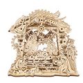 UGEARS Nativity Scene - Mechanical Puzzle 3D - Self Assembly Woodcraft Construction Kits - Wooden Nativity Set - Christmas Puzzles for Kids - Christmas DIY Decorations - Crafts on Idea