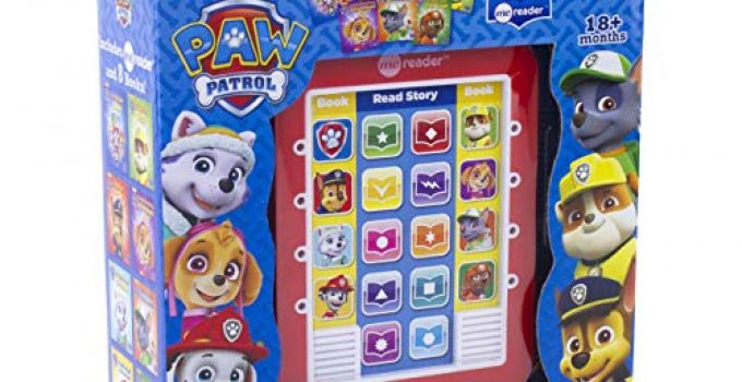 Nickelodeon - Paw Patrol Me Reader Electronic Reader and 8 Sound Book Library - PI Kids