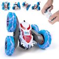 RC Stunt Car,2.4GHz Rechargeable Remote Control Double Sided Rotating 360° Flips Vehicles, Drift High-Speed Off-Road Stunt Truck Toys for 3 4 5 6-12-Year-Old Boy Toys Christmas Birthday Gifts