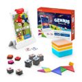 Osmo - Genius Starter Kit for iPad - 5 Educational Learning Games - Ages 6-10 - Math, Spelling, Creativity & More - Christmas Toys - STEM Toy (Osmo iPad Base Included)