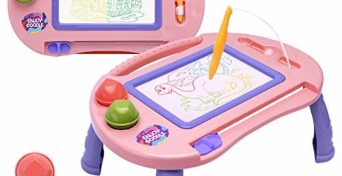 Toddler Toys,Toys for 1-2 Year Old Girls,Magnetic Drawing Board,Magna Erasable Doodle Board for Kids,Toddler Baby Toys 18 Months to 3 Girls Boys