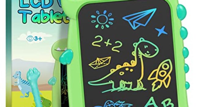 CHEERFUN LCD Writing Tablet Kids Toys - 10 Inch Learning Drawing Board Dinosaur Toys for 3 4 5 6 7 8 Year Old Boys Girls Birthday Gifts, Toddler Educational Doodle Pad