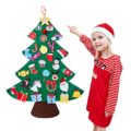 Felt Christmas Tree for Toddlers 2021 Christmas Kids Gifts ,Kids Christmas Tree,DIY Christmas Crafts for Kids,Xmas Tree for Children,Hanging Christmas Decorations Indoor Wall 33 Pcs