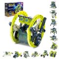 12-in-1 STEM Solar Robot Kit - STEM Projects for Kids Ages 8-12, Learning Educational Science Kits, 190 Pieces DIY Robot Kit Building Toys, Gifts for 8 9 10 11 12 13 Year Old Boys Girls