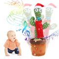 MIAODAM Volume Adjustable Dancing Cactus Toy, Singing, Talking, Recording & Repeats What You say, Christmas Toys Gift for Kids