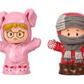 Fisher-Price Little People Collector A Christmas Story, Special Edition Figure Set with 4 Characters from The Classic Holiday Movie