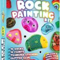 Rock Painting Kit for Kids - Arts and Crafts for Girls & Boys Ages 6-12 - Craft Kits Art Set - Supplies for Painting Rocks - Best Tween Paint Gift, Ideas for Kids Activities Age 4 5 6 7 8 9 10