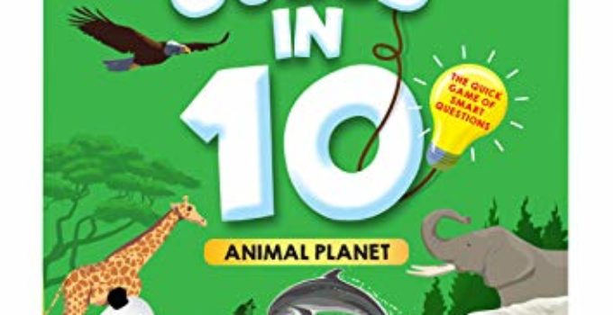 Skillmatics Card Game : Guess in 10 Animal Planet | Gifts for 6 Year Olds and Up | Super Fun for Travel & Family Game Night