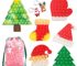 8 Packs Christmas Pop Fidget Toys - Push It Bubble Sensory Fidgets Toy, Christmas Man Decorations, Party Game Decor for Kids Adults Christmas Pop Gift for - Autism Stress Relief Games Bubbles