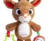 KIDS PREFERRED Rudolph The Red-Nosed Reindeer On The Go Teether Developmental Activity Toy, 12 inches , Brown