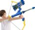 New Upgraded Huge Bow and Arrow Set for Kids Can Range Over 100 Feet, Outdoor Toy Archery Set with 7 Foam Arrows, 2 Quiver and 6 Targets, for Boys & Girls 6-15 Years Old