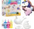 Unicorn Gifts for Girls. Arts & Crafts Paint Your Own Rainbows & Awesomeness Squishies DIY Kit. Gifts for Girls Top Christmas Toys. Includes Large Slow-Rise Squishies (Unicorn Squishy Kit)